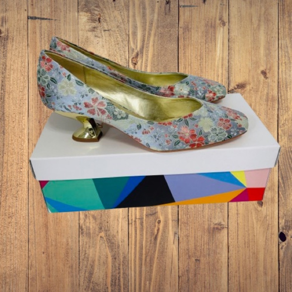 Katy Perry Women’s The Latern Pump Blue Multi 10M